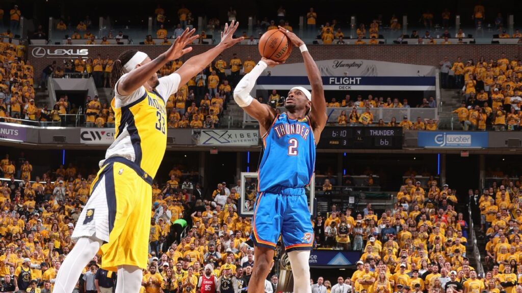 Finales de la NBA: Shai Resucita A Oklahoma y Empata La Serie Ante Pacers