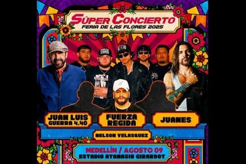 La Feria de Las Flores 2025 SE VIENE CON UN SUPER CONCERTO