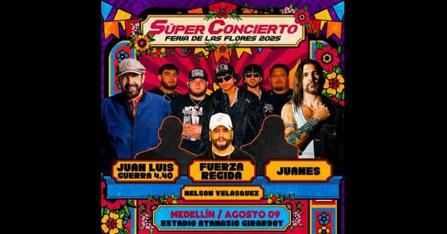 La Feria de Las Flores 2025 SE VIENE CON UN SUPER CONCERTO
