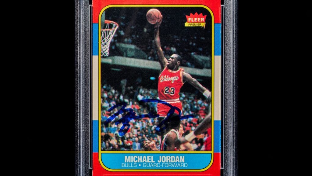Tarjeta de Novato de Michael Jordan se Vende por $ 2.5 Millones