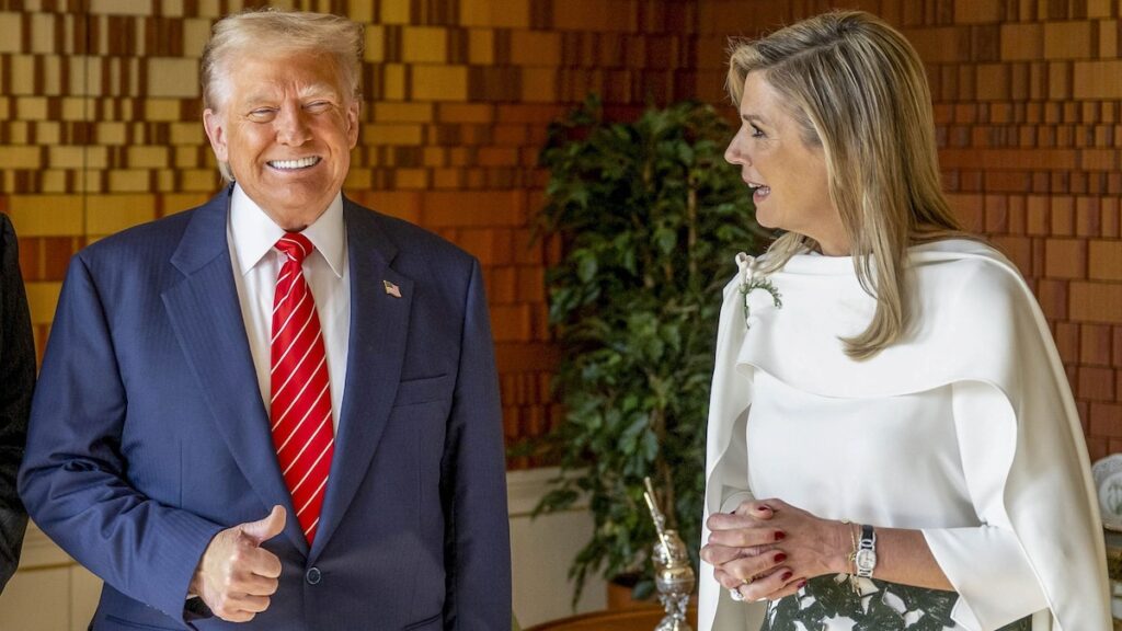 Queen Maxima establece un récord sobre si se burló del presidente Donald Trump
