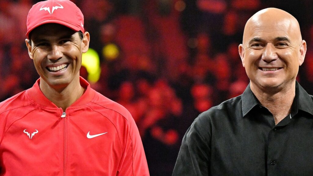 Andre Agassi revela cuando supo que no podía vencer a Rafa Nadal