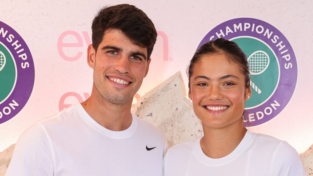 ¿Están las citas Carlos Alcaraz y Emma Raducanu? Esto es lo que sabemos