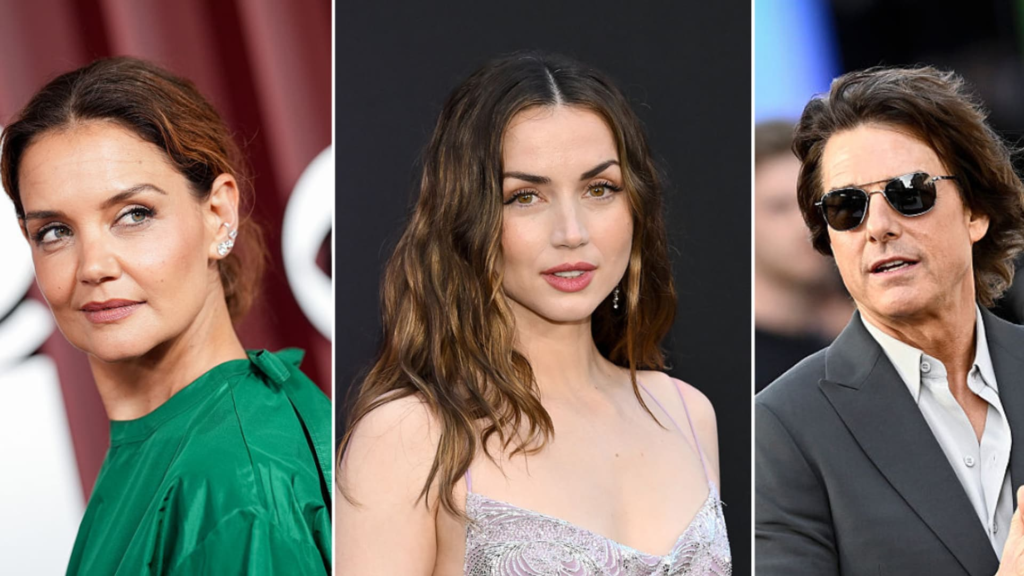 Según los informes, Katie Holmes reacciona al romance de Tom Cruise y Ana de Armas