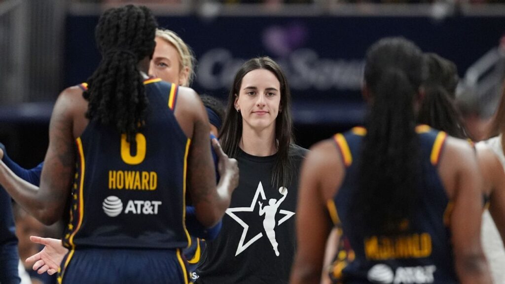 Caitlin Clark, Baja Para El Juego del Sábado Contra Las Sparks