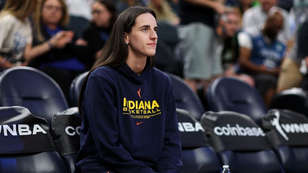 Caitlin Clark, Baja Para El Jueves Contra Las Vegas Aces