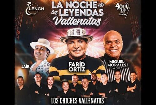 “La Noche de Lasyendas Vallenatas” Llegará A Venezuela
