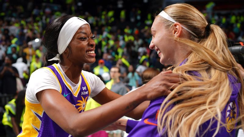 Ranking de potencia de la WNBA: chispas, Valkyries Van en Direcciones Opuestas