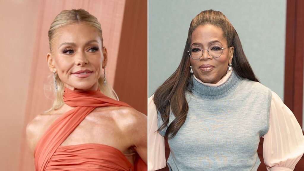 Oprah Winfrey insta a Kelly Ripa a no renunciar a su programa de entrevistas con Mark Consuelos