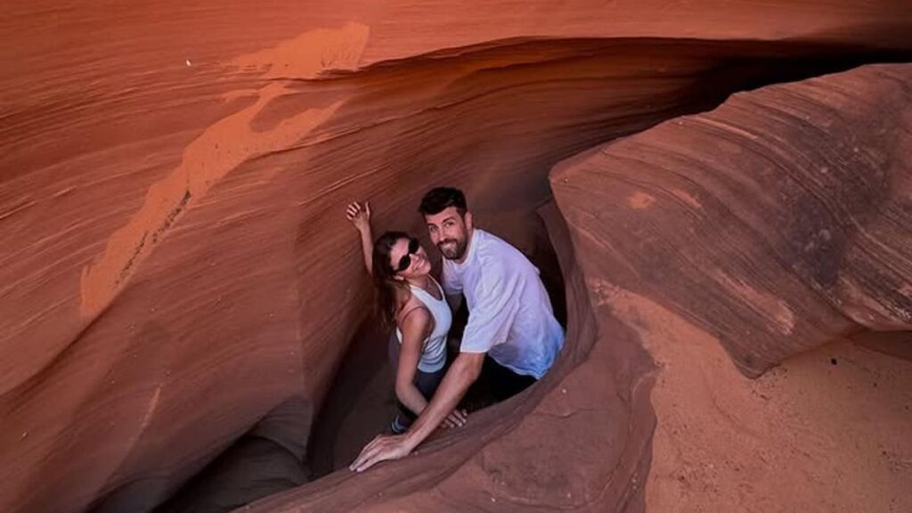 Gerard Piqué y Clara Chía exhibieron su amor durante la escapada romántica de Arizona