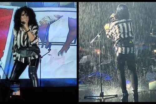 ¡Bajo la Lluvia! Karina ofreció un concierto mágico en San Diego