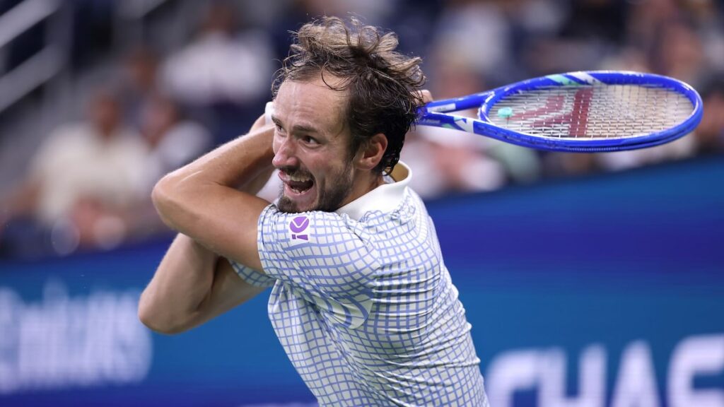 El colapso abierto en el US de Daniil Medvedev después de aplastar a Racket por la interrupción de la corte