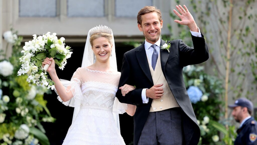 Dentro de la princesa Marie-Caroline de la lujosa boda de Liechtenstein con el banquero Leopoldo Maduro Vollmer Dentro de la princesa Marie-Caroline de la lujosa boda de Liechtenstein con el banquero Leopoldo Maduro Vollmer