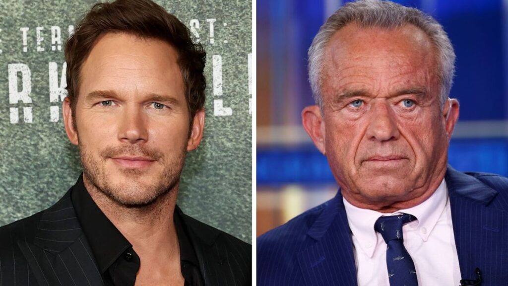 Chris Pratt defiende a Robert F. Kennedy Jr., diciendo “Es genial” durante el podcast de Bill Maher