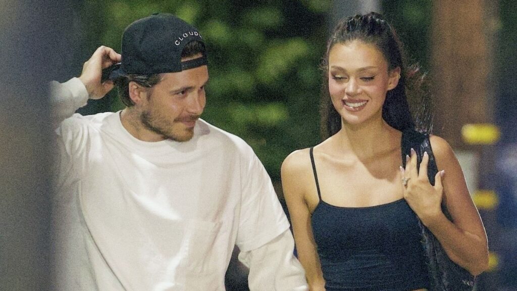 Brooklyn Beckham y Nicola Peltz se ven felices y sin problemas en Los Ángeles en medio del drama familiar
