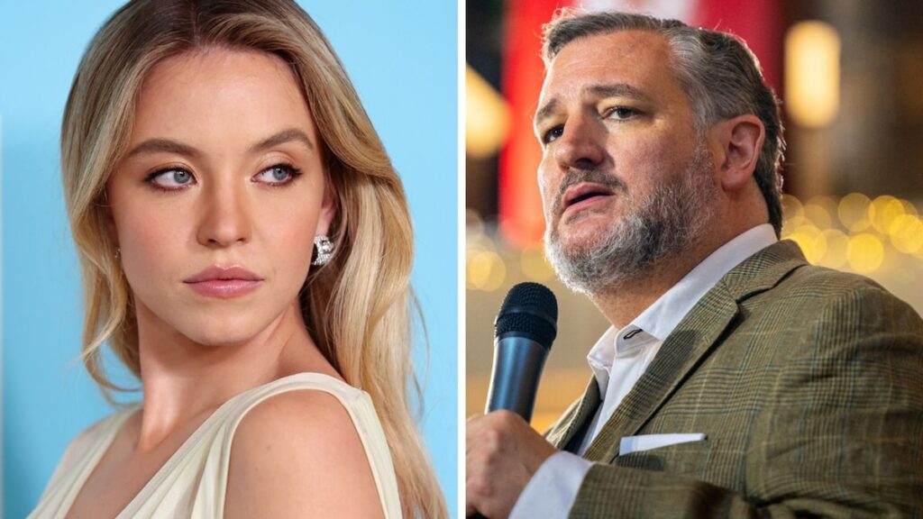 Por qué Ted Cruz está defendiendo el controvertido anuncio de jeans de Sydney Sweeney