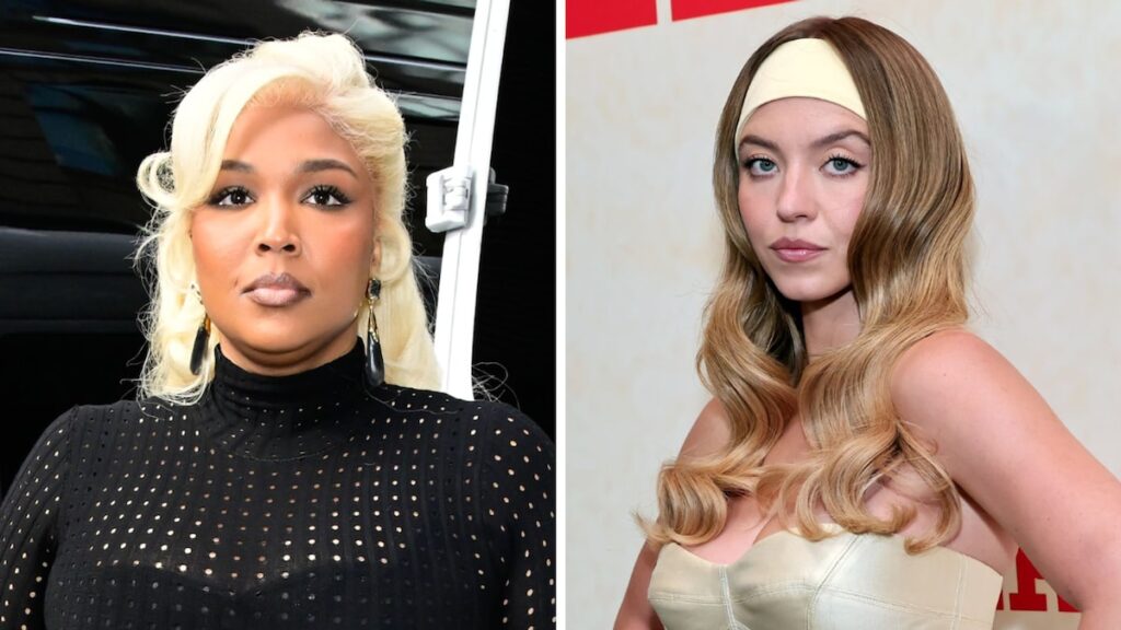 Lizzo arrastra a Sydney Sweeney en una canción nueva y audaz mientras usa micro pantalones cortos