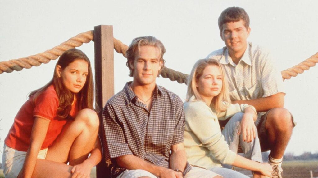 Katie Holmes, el elenco de Dawson’s Creek se reúne para apoyar a James Van Der Beek e Cancer Research