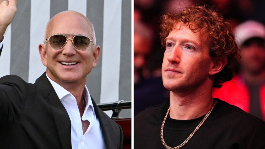 ¿Quién es más rico, Jeff Bezos o Mark Zuckerberg? He aquí por qué esta jerarquía financiera es importante