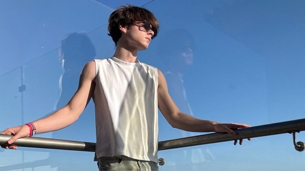 El hijo de Ricky Martin, Valentino, revela noticias de salud con un hermoso brillo de atardecer