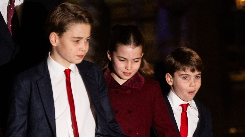 Príncipe George, Princesa Charlotte y Príncipe Louis Visitan series de televisión de HBO con mamá y papá