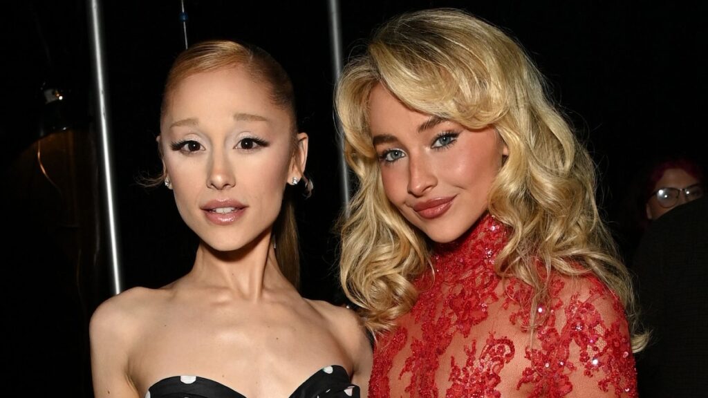 Ariana Grande y Sabrina Carpenter comparten el dulce momento de ‘círculo completo’ en los VMA 2025 MTV