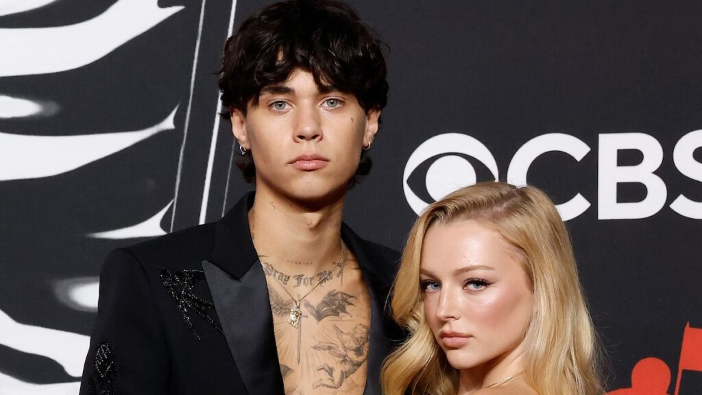 Landon Barker hace su debut en la alfombra roja con la hija de Rupert Sanders