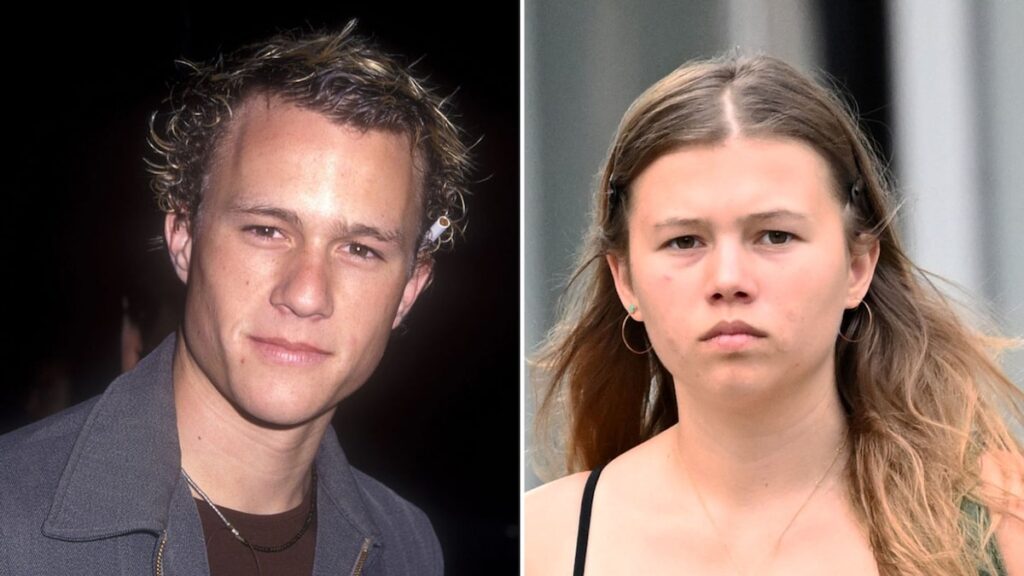 La hija de Heath Ledger, Matilda, se parece a su gemelo antes de su vigésimo cumpleaños