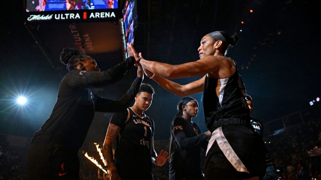 A’ja Wilson Anota 25 Puntos y Aces Igualan 1-1 La Serie Con Fiebre