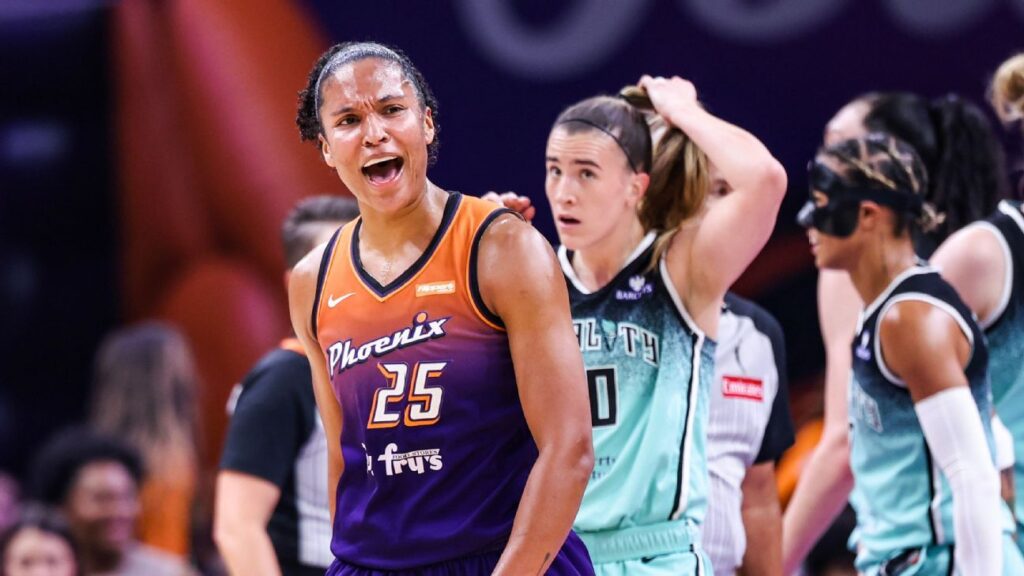 El triple-fold de 20 Puntos de Alyssa Thomas Lleva A las Mercury a la Victoria Sobre Liberty