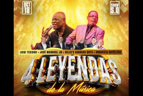 Íconos de la salsa y el merengue se unen en el Círculo Militar de Caracas