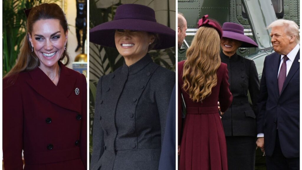 Melania Trump y la princesa Kate salen de estilo mientras Trumps se reúne con los reales: todas las mejores fotos