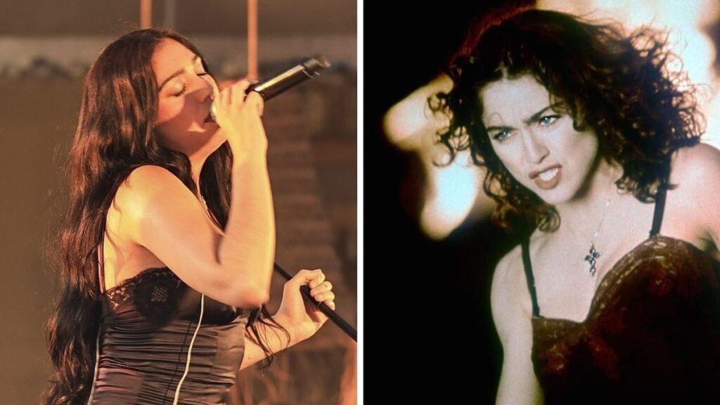 Lourdes Leon canaliza a Madonna en un elegante guiño al video ‘Like A Prayer’ del cantante