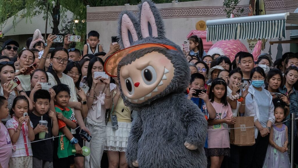 Dentro del primer parque temático Pop Mart