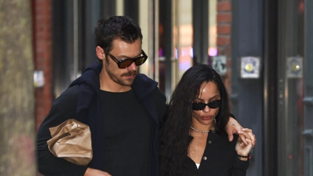 Zoe Kravitz y Harry Styles continúan su romance con la salida de Nueva York