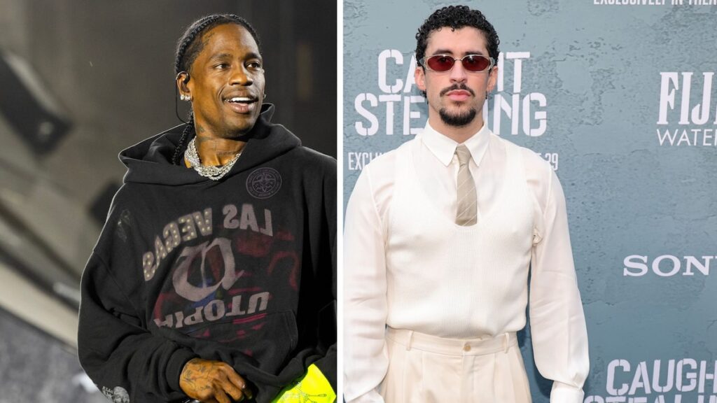El ex Travis Scott de Kylie Jenner con Bad Bunny en Wild Puerto Rico Show