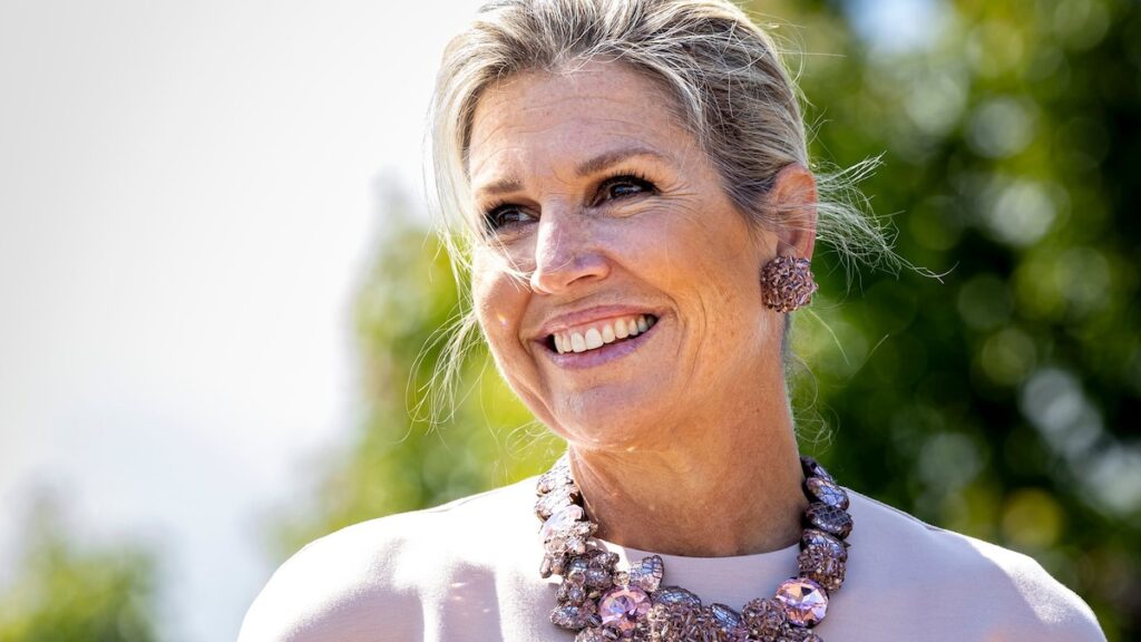Queen Máxima celebra la semana libre de residuos con un atuendo atrevido 2017 Repetición