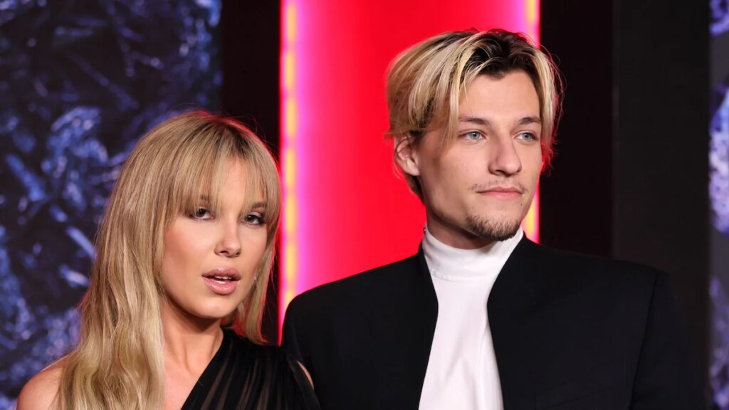 Millie Bobby Brown y Jake Bongiovi debutan como niña con adorable primera foto