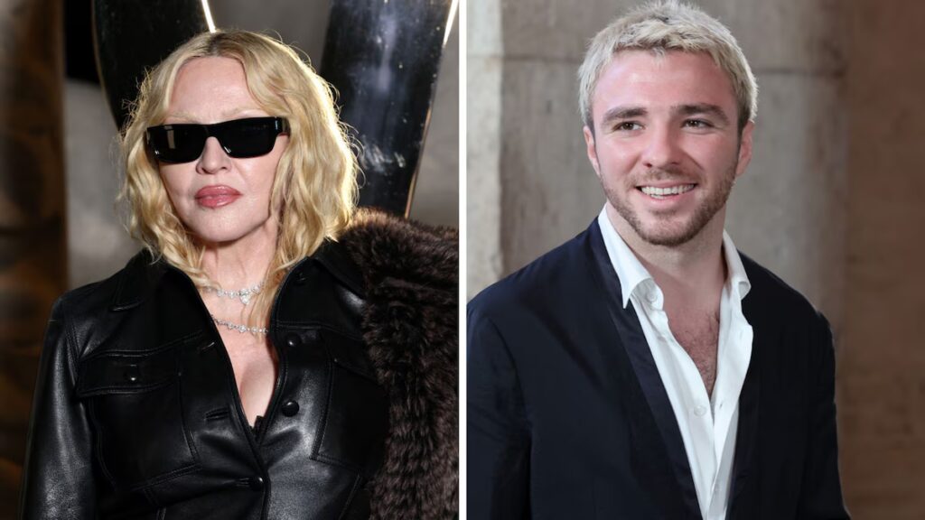 Madonna apoya a su hijo Rocco Ritchie en su exposición de arte en Londres