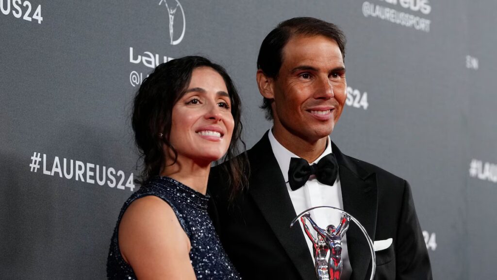 Rafa Nadal y Mery Perelló sorprenden con su primera foto junto a sus dos hijos