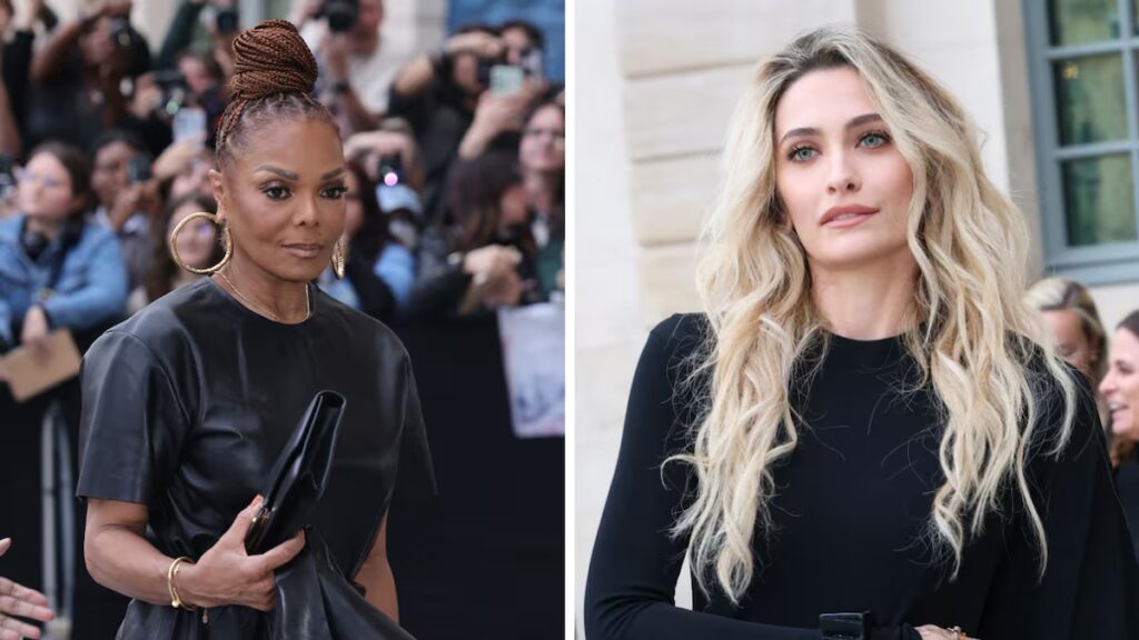 Paris Jackson y Janet Jackson se encontraron en la Semana de la Moda de París: aquí está su reacción