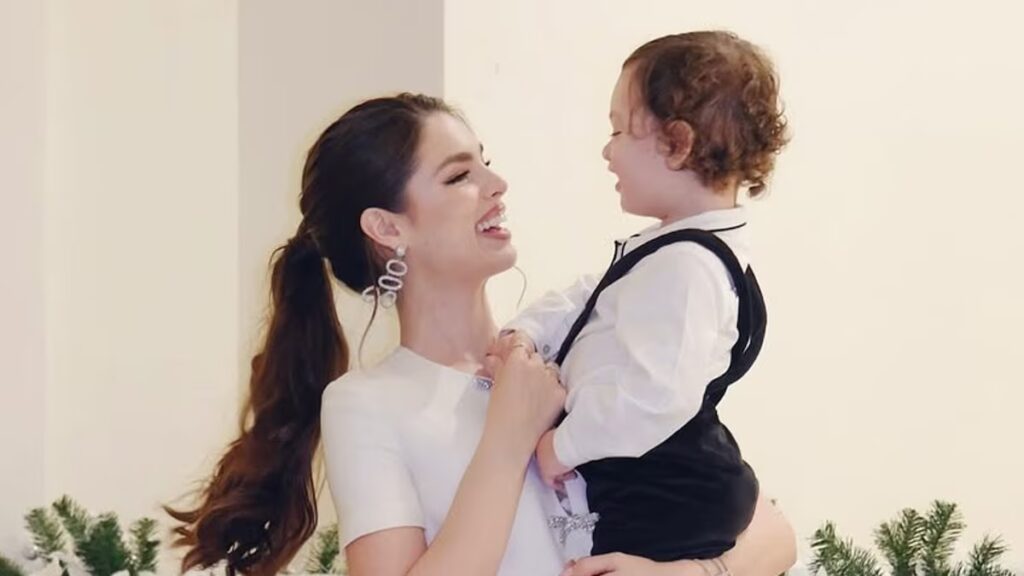 Nadia Ferreira comparte dulces momentos del primer viaje al cine de su hijo Marquito