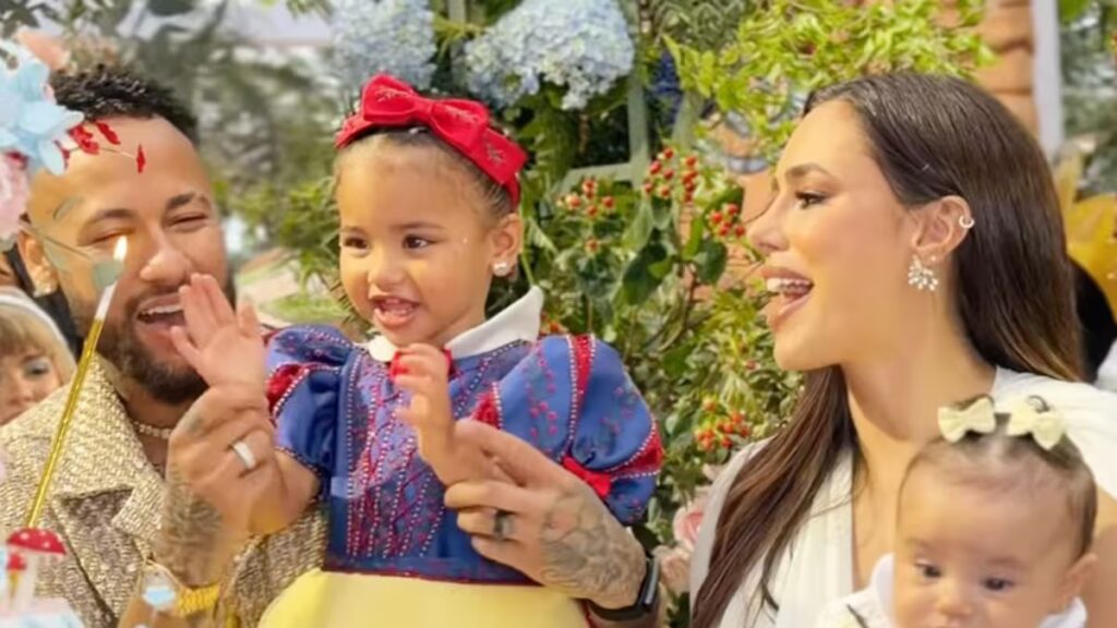 Neymar y Bruna Biancardi arrojan una fiesta de cumpleaños de cuento de hadas para su hija Mavie