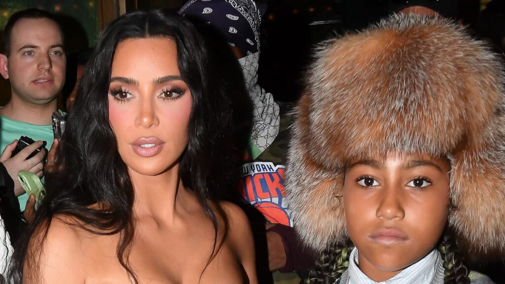 Kim Kardashian y North West aplauden las críticas por su piercing