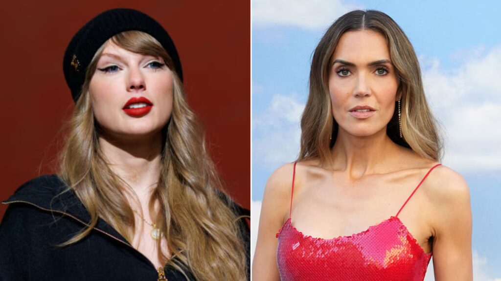 Mandy Moore dice que ‘se sintió como Taylor Swift’ mientras aprendía la NFL para su nuevo rol