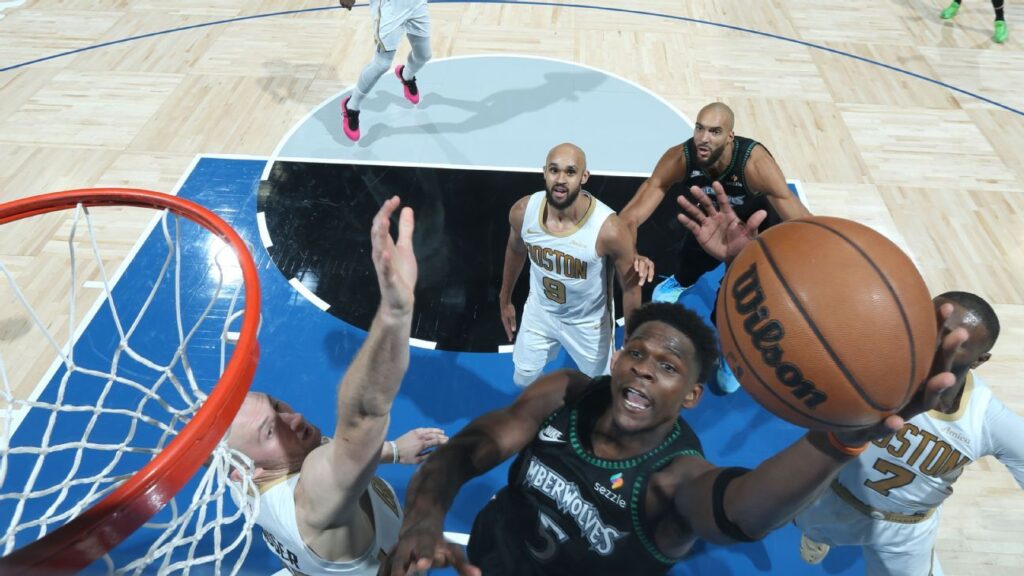 Anthony Edwards, Nikola Jokic y Giannis Antetokounmpo, protagonistas del sábado por la noche en la NBA