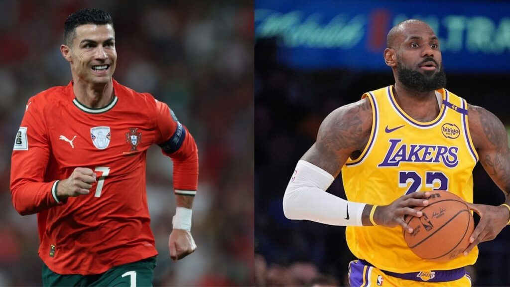 Cristiano Ronaldo reconoce a LeBron James como una inspiración