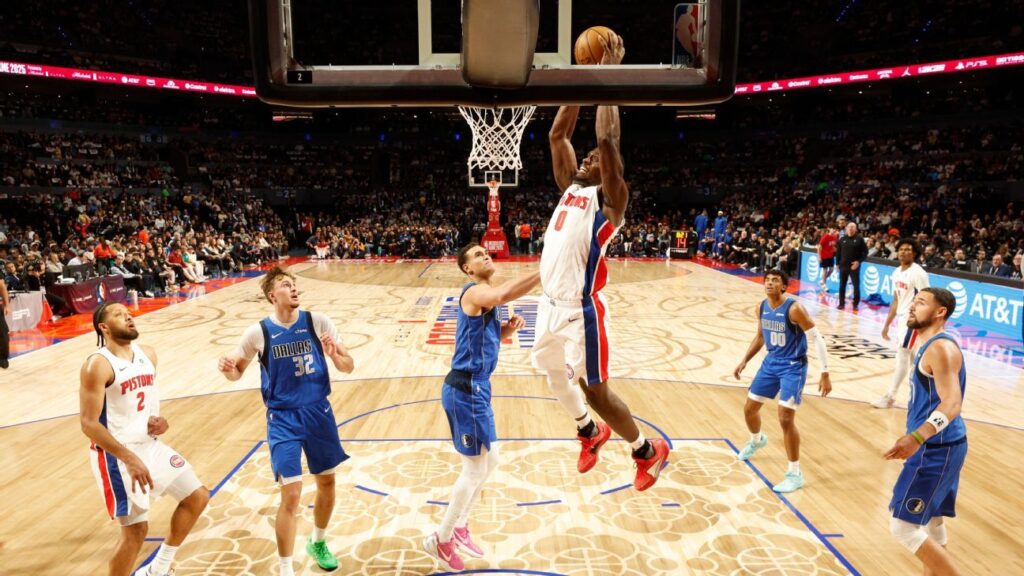 Detroit vs Dallas: Jalen Duren conquista el NBA México Game 2025