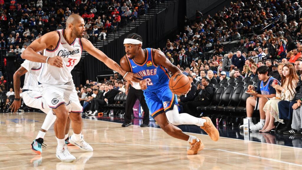 El Thunder mantuvo el invicto, los Warriors se reivindicaron y los Bulls remontaron para ganar