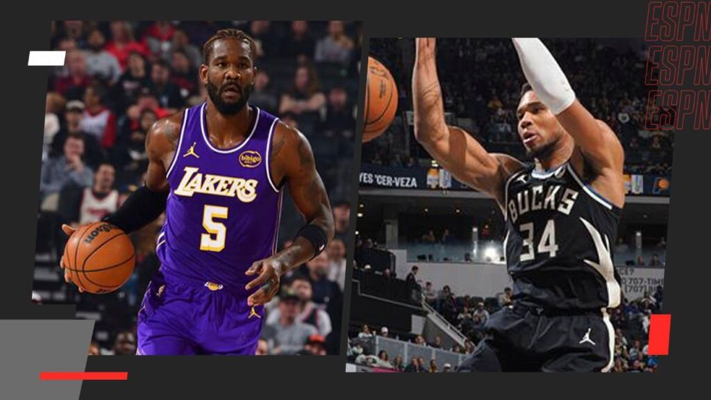 Los Lakers ganaron sin Doncic ni Reaves y Giannis se vengó de los Pacers